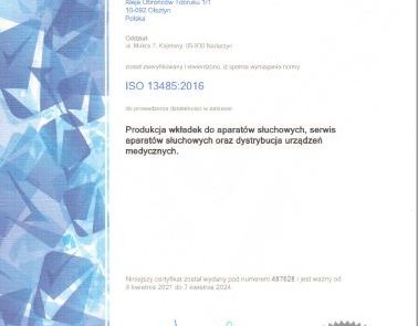 Certyfikat jakości dla GNP Magnusson